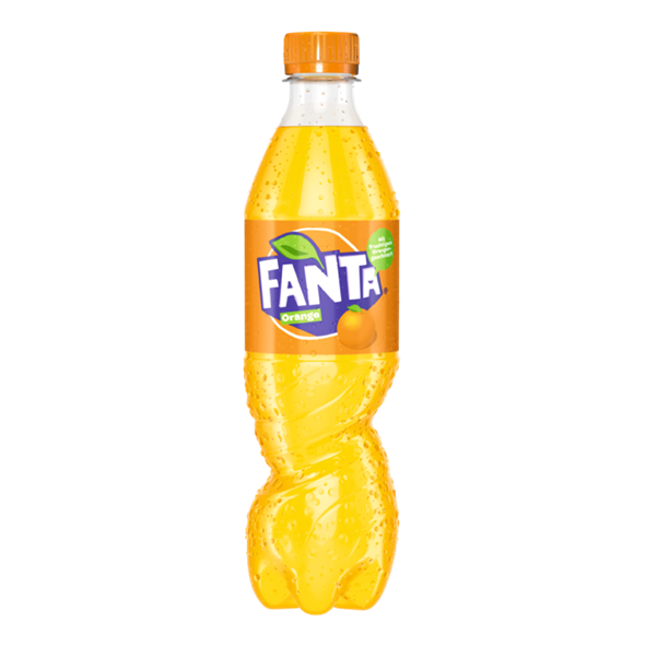 Fanta Orange 0,5 L.