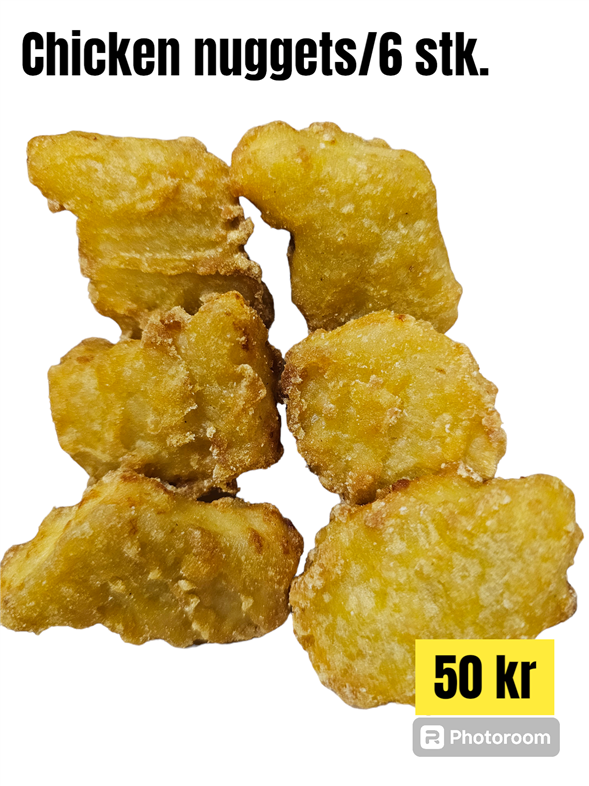 7. Chicken nuggets 6 stk.